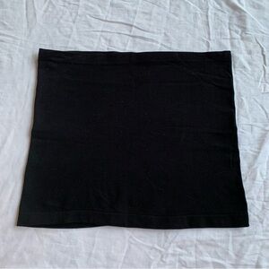 Momzelle Black Stretchy Mini Skirt/Tube Top